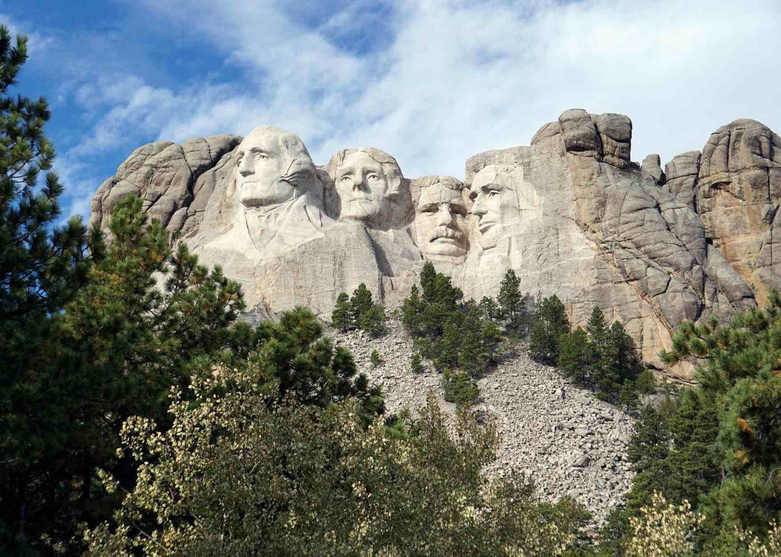 Monumento Nacional Mount Rushmore, Cuatro Ex Presidentes De Escultura Dakota Del Sur Estados Unidos Al Monte Se Enfrentan 171173643